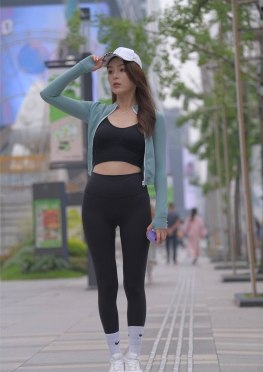 5180HS瑜伽k【909P】喜欢躺着的紧身裤瑜伽裤长腿美女套图